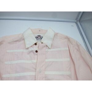 BG La Chemisier Autentique Men’s Dress Up shirt, Pink, Size L